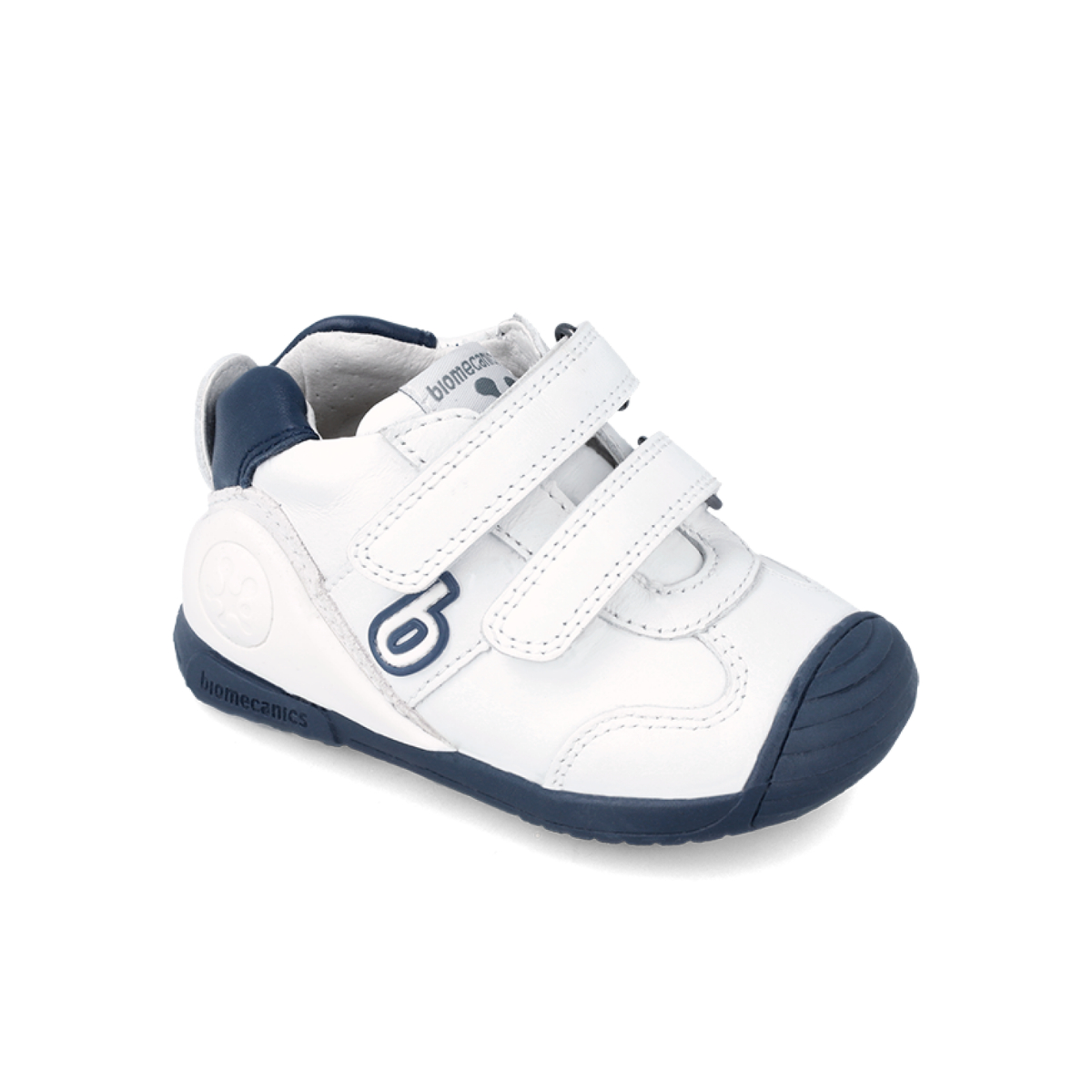 Biogateo kék első lépés sneaker ferdén oldalról