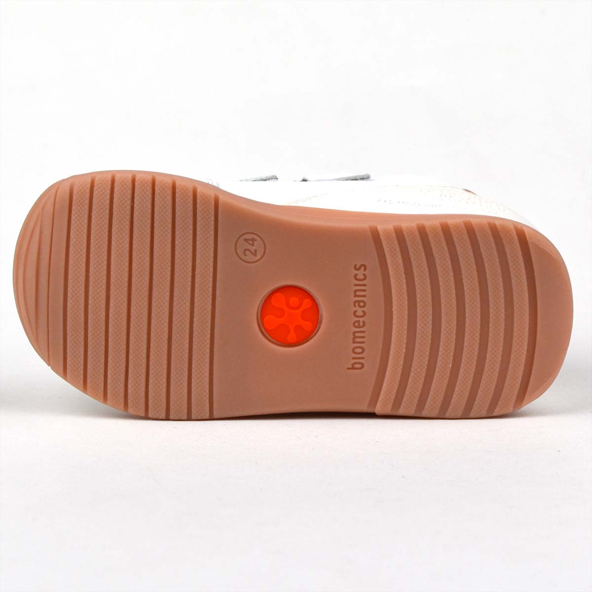 Biogateo fehér sneaker kislány babacipő - talpa